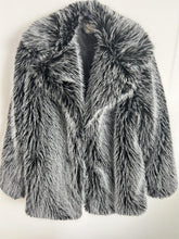Black Mob Wife Faux Fur Coat